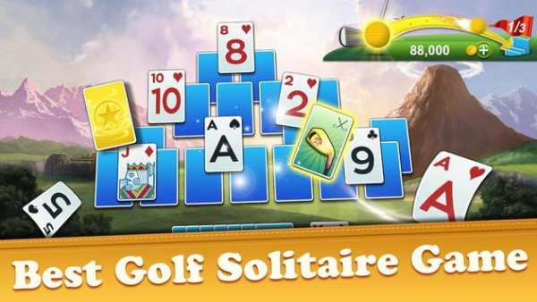 Golf Solitaire screenshot 1