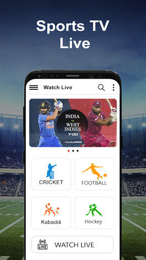 Sports Cricket Live  - Live Cricket Tv screenshot 1