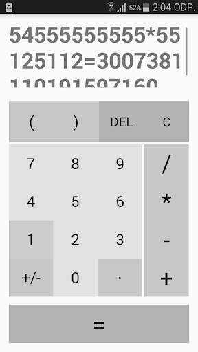 Calculator 4 تصوير الشاشة