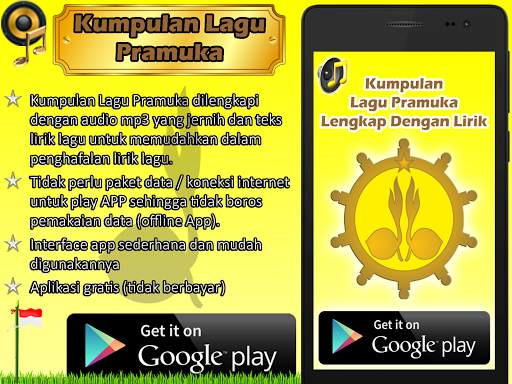Lagu Pramuka Terpopuler screenshot 1