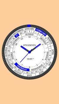 Advanced Analog Clock-7 स्क्रीनशॉट 3