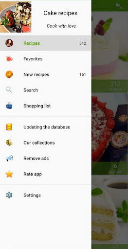 Cake recipes screenshot 2