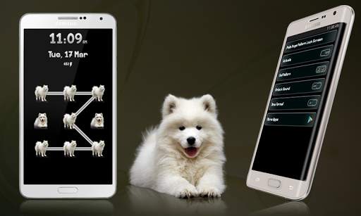 Pets Dogs Pattern Lock Screen screenshot 3