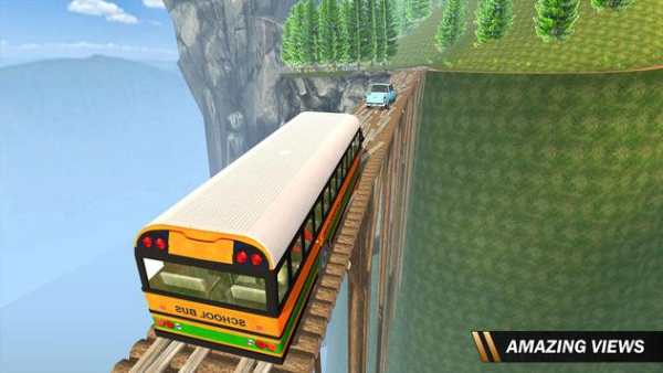 Off jalan Sopir Bus Sekolah - Offroad School Bus screenshot 2
