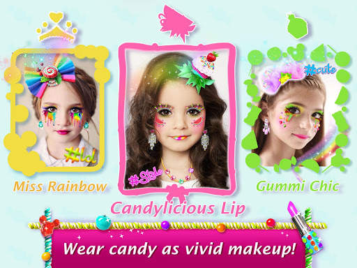 Candy Mirror ❤ Fantasy Candy Makeover & Makeup App screenshot 2