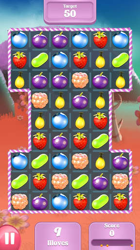 Candy Fruits Crash - Match 3 free puzzle game screenshot 6