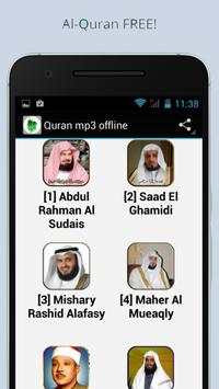 Holy Quran mp3 screenshot 2