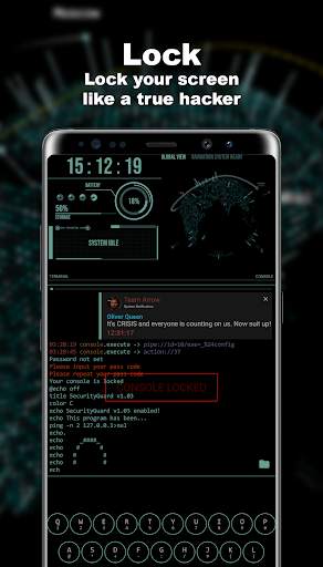 Hacker Theme Launcher screenshot 4
