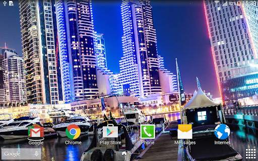 Dubai Night Live Wallpaper screenshot 8
