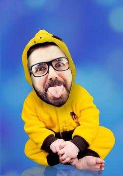 Funny Photo Montage Suit screenshot 1