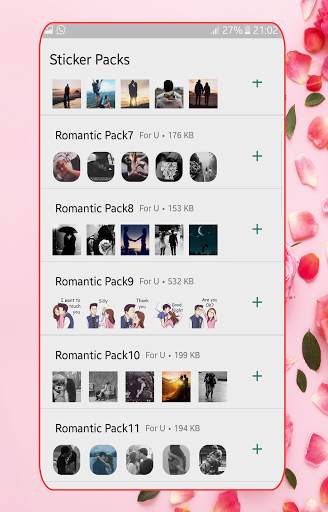 💝New Romantic Stickers for WhatsApp ♥️ screenshot 4