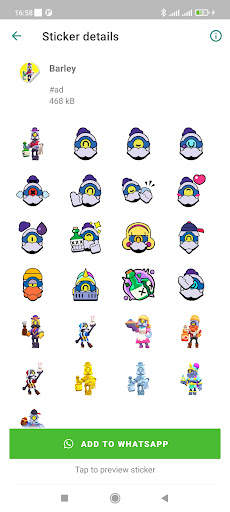 Stickers Brawl Stars for WA TG screenshot 5