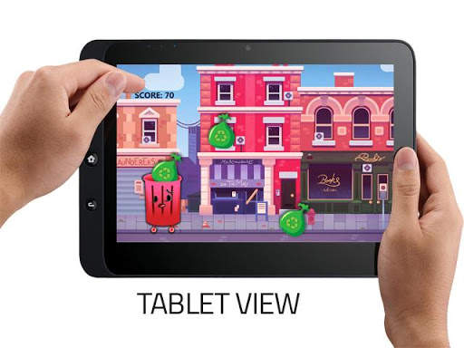 Touch game - Trash Throw screenshot 4