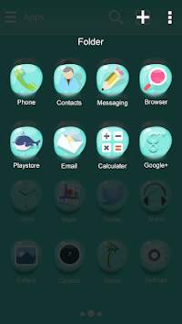 Water Drops GO Launcher Theme screenshot 4