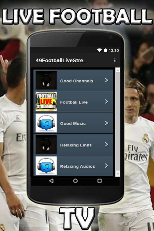 Football Matches live Streaming in hd Guide screenshot 1