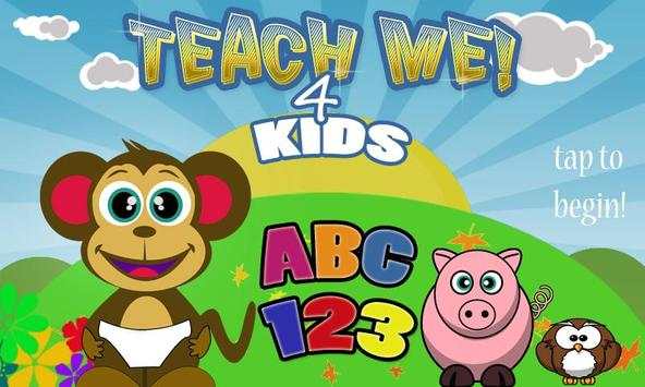 Teach Me 4 Kids ABC 123 скриншот 1