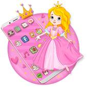 Cartoon Princess Themes HD Wallpapers 3D icons 1.0