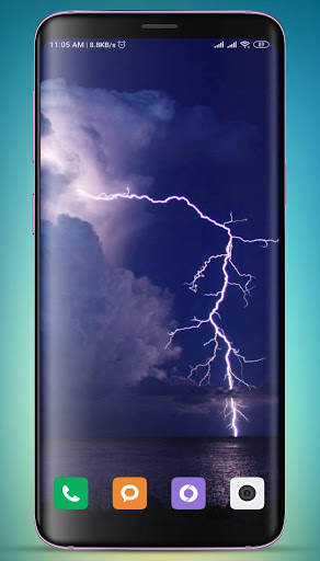 Thunder Storm Lightning Wallpaper HD screenshot 5