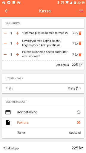 Mobile Order screenshot 1