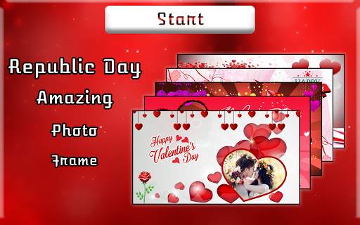 Valentine Day Photo Frame скриншот 1