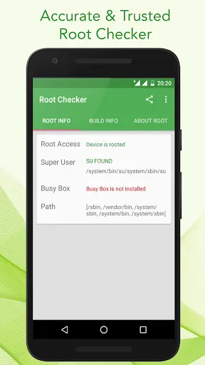 Root Checker screenshot 1