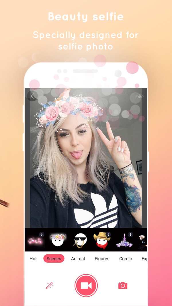 Selfie Camera Plus screenshot 1