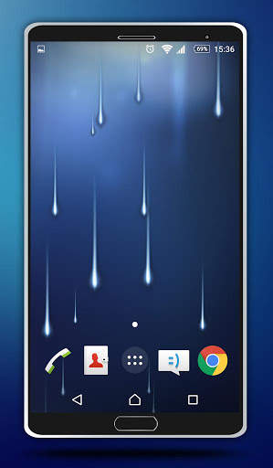 Star Rain Live Wallpaper screenshot 1