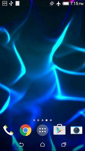 Blue Flames Live Wallpaper screenshot 5