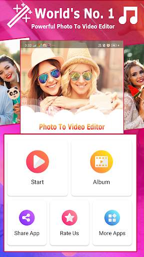 Photo Video Editor With Song:  screenshot 1