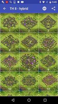 Maps of Coc TH8 screenshot 2