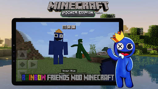 Rainbow Friends Minecraft Mod screenshot 6