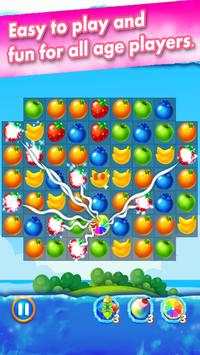 Sweet Fruit Candy Story - Pop Soda Match 3 Game screenshot 3