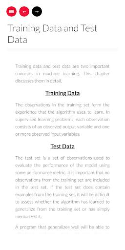 Machine Learning Tutorial скриншот 4