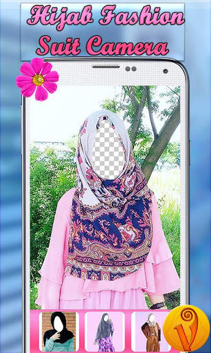 Hijab Fashion Suit Camera screenshot 3