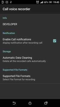 Call voice recorder screenshot 3