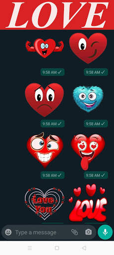 WAStickersApp - Love Stickers for WhatsApp screenshot 3