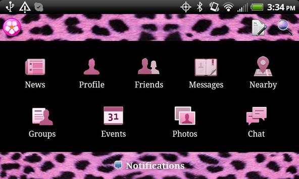 Cheetah Theme for Facebook screenshot 3