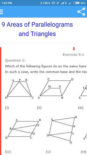 Class 9 Maths Notes And Solutions screenshot 5
