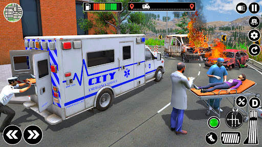 911 Ambulance Rescue City Sim screenshot 5