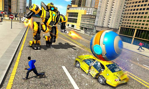 Robot Car Ball Transform Fight screenshot 5