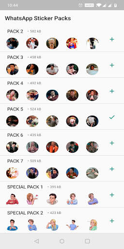 FRIENDS Serial TV Stickers app all in one screenshot 3
