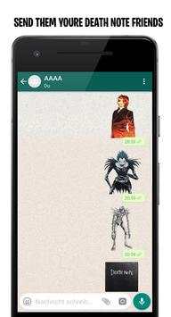 Death Note Whatsapp Sticker скриншот 3