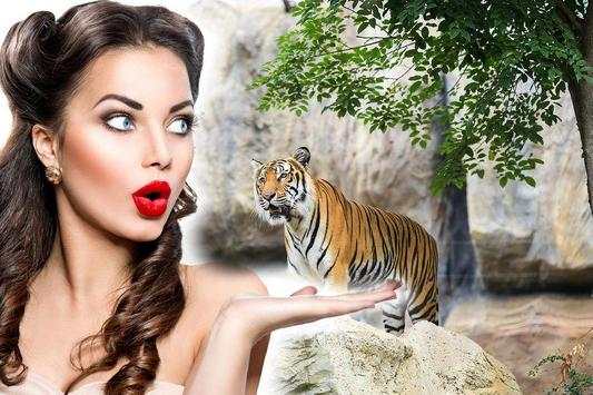Wild Animal Photo Backgrounds 2 تصوير الشاشة