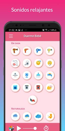 Duerme Bebé - Ruido Blanco Para Dormir screenshot 2