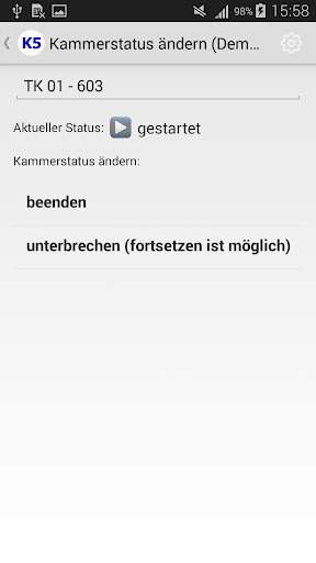 MBDS-K5 SmartClient Mühlböck screenshot 4