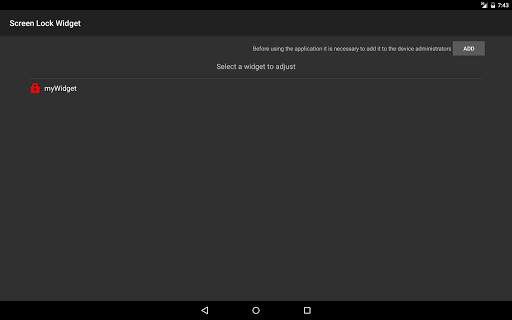 Screen Off (Lock) Widget 19 تصوير الشاشة