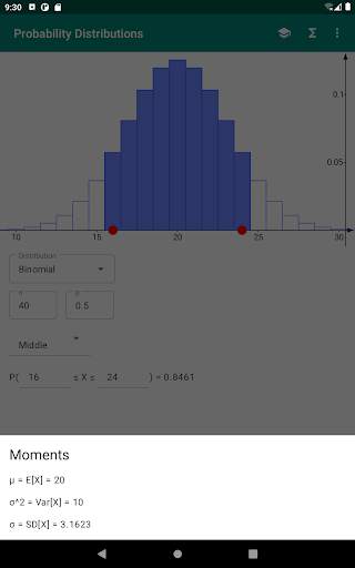 Probability Distributions скриншот 11