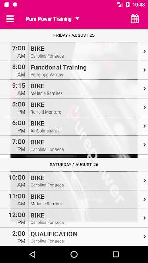 Pure Power Training screenshot 2