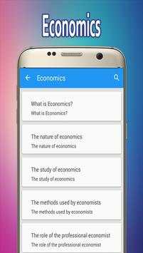 Comprehensive Economics screenshot 2