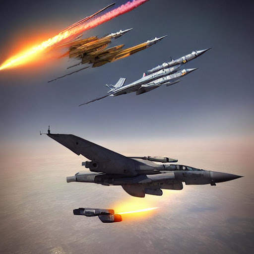 Game Pesawat Tempur Perang screenshot 8